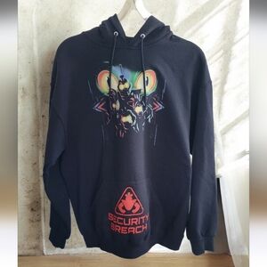 Five Nights At Freddy's, Security Breach Hoodie, Men's Large